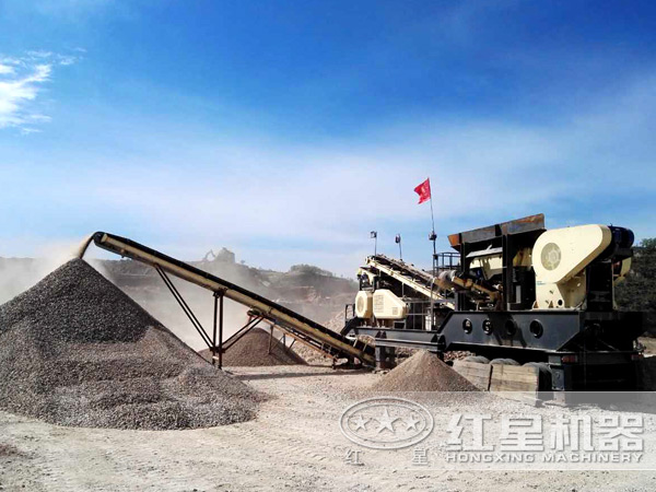 車載移動(dòng)石子破碎機(jī)多少錢