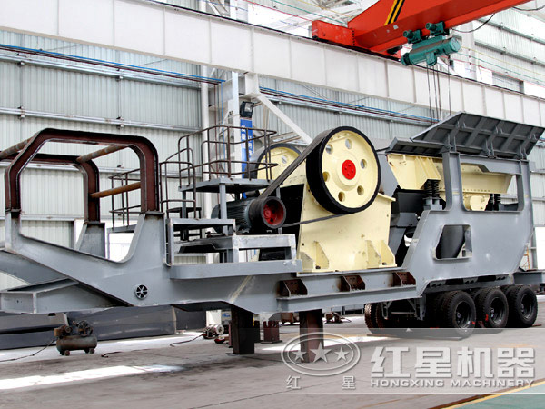 車載移動式石子破碎機(jī)