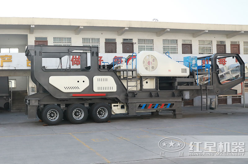 移動(dòng)式建筑廢料粉碎機(jī)圖片