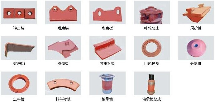 河卵石制砂機板錘