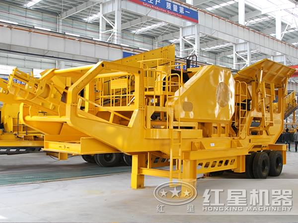 高產(chǎn)建筑垃圾破碎機