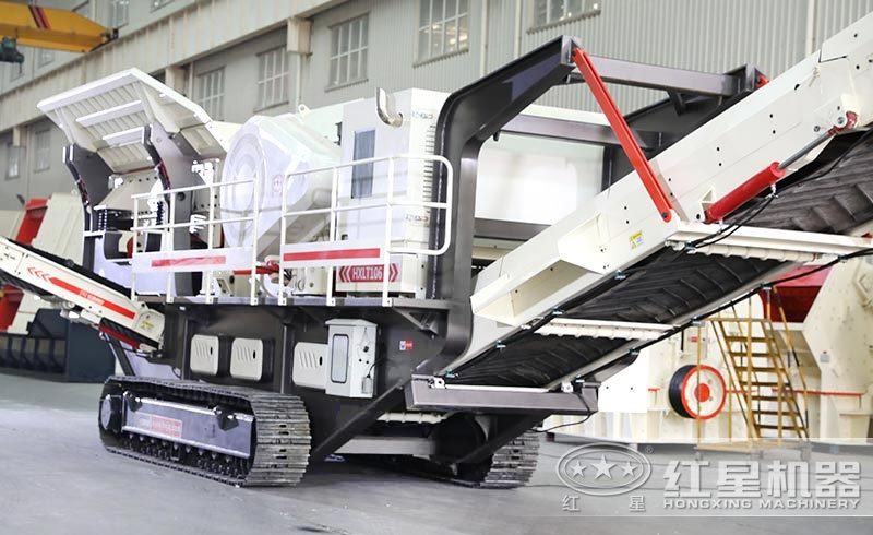 全智能操作車(chē)載式移動(dòng)碎石機(jī)
