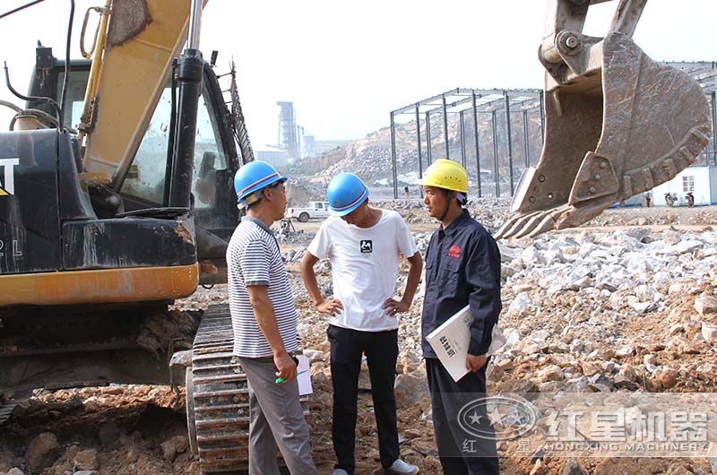 建立石子廠錢(qián)需要一系列的籌備工作