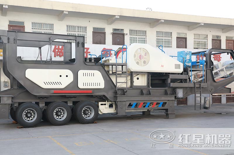 移動(dòng)式碎石破碎機(jī)圖片